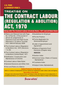 Buy TREATISE ON THE CONTRACT LABOUR (REGULATION AND ABOLITION) ACT, 1970 Book Online Buy TREATISE ON THE CONTRACT LABOUR (REGULATION AND ABOLITION) ACT, 1970
